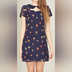 Sugar Hill Boutique Cutout Sweetheart Hot Air Balloon Dress